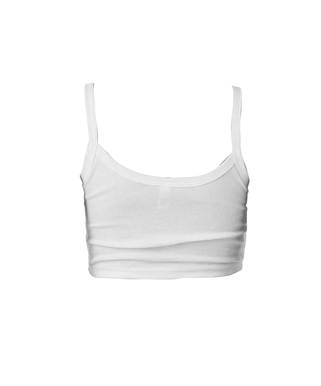 Cropped Logo Tank
